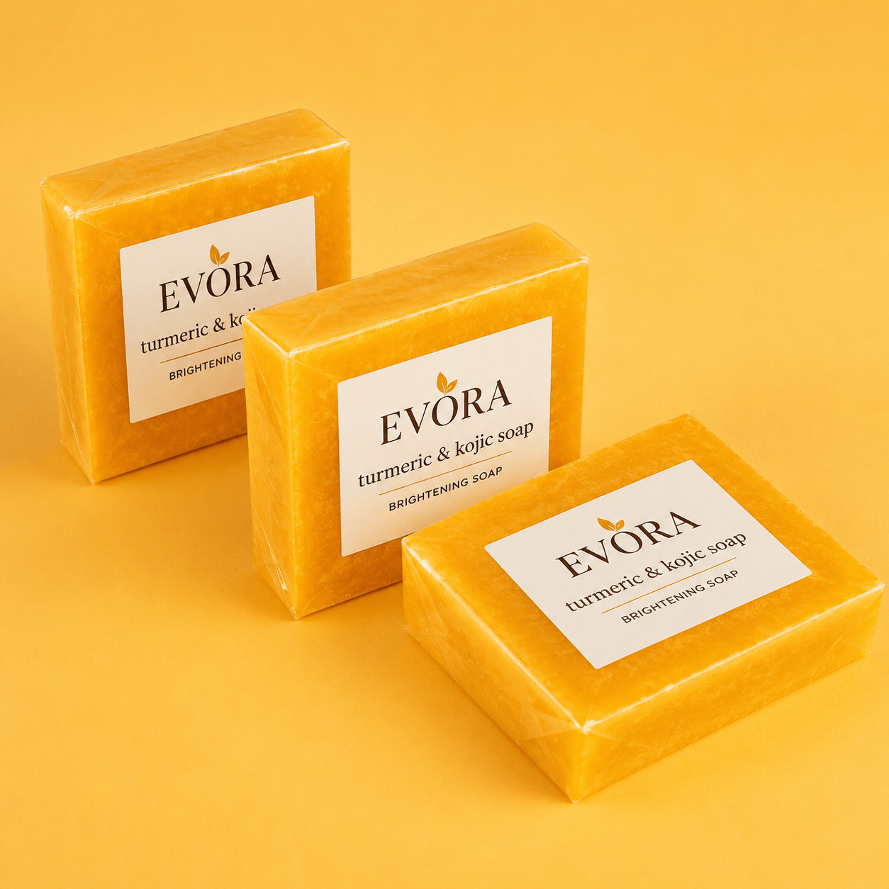 EVORA Turmeric & Kojic Brightening Bar