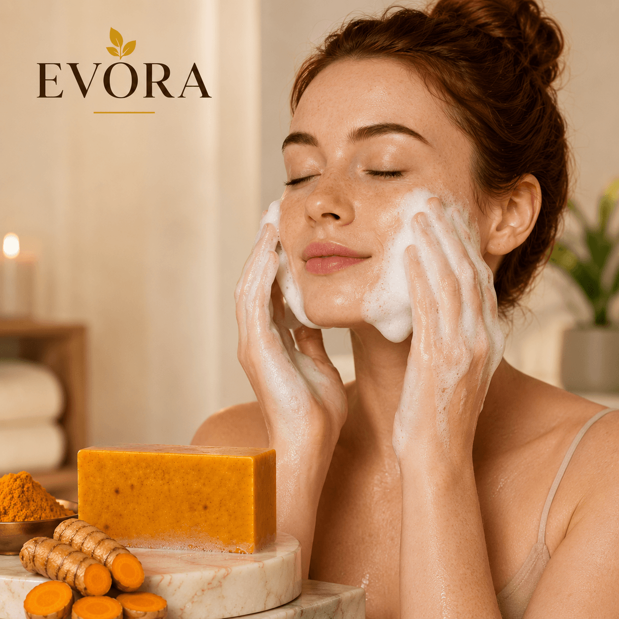 EVORA Turmeric & Kojic Brightening Bar